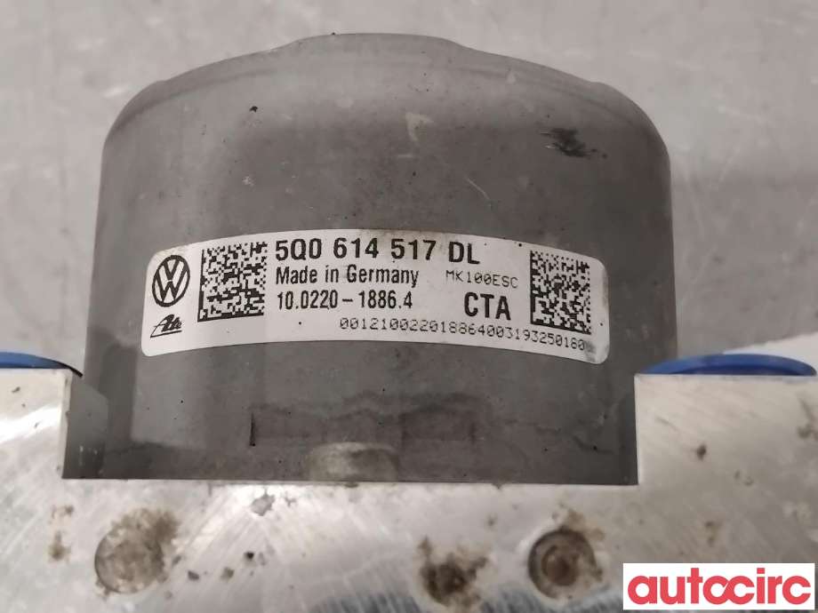 ABS sentral til Škoda Octavia 2017-2020 (Type III, Fase 2)  (SKODA|5Q0614517DL|100917-03963)