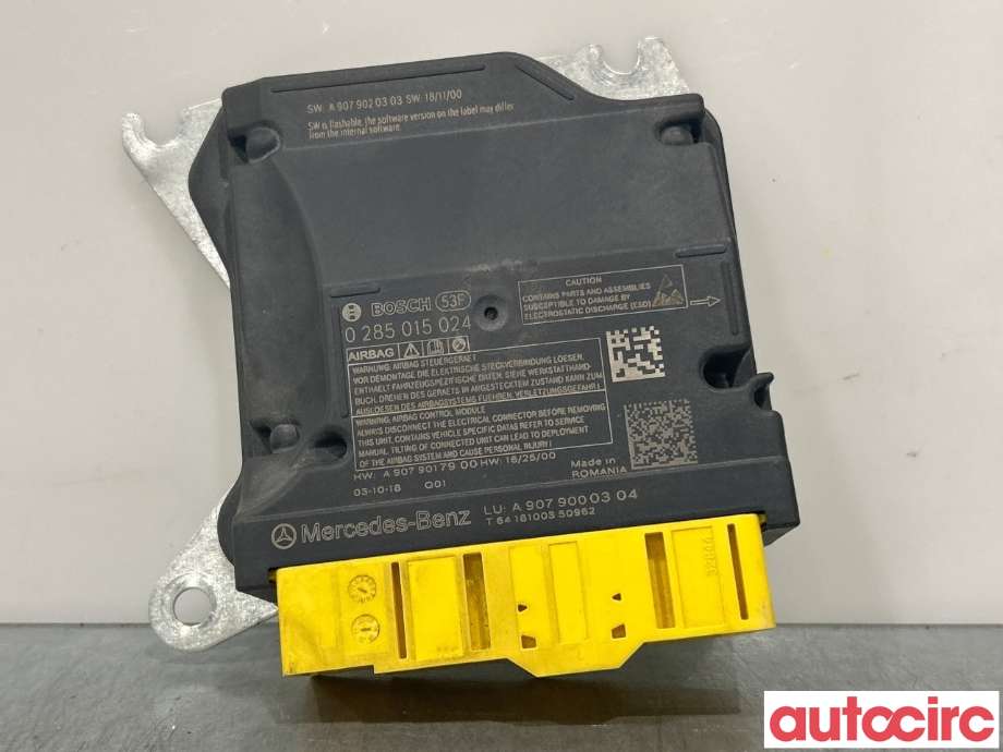 Airbag elektronikk til Mercedes Sprinter, 2018-->> (907/910) (907/910) (MERCEDES|A9079000304)