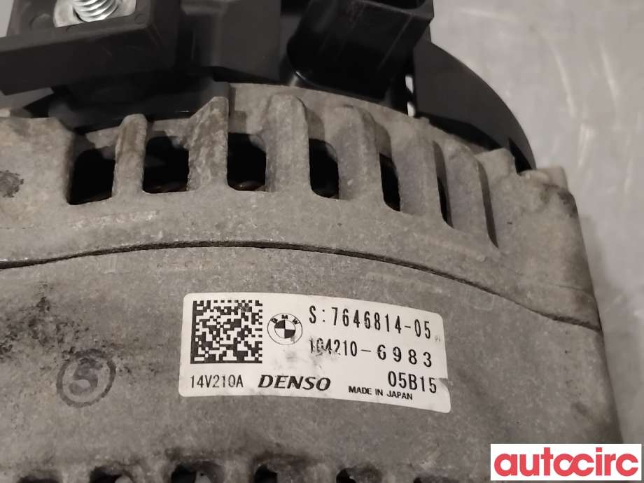 Dynamo til BMW 5-Serie 2010-2017 (F10/F11) (F10/F11) (BMW|12317646814|104210-6983|7646814)