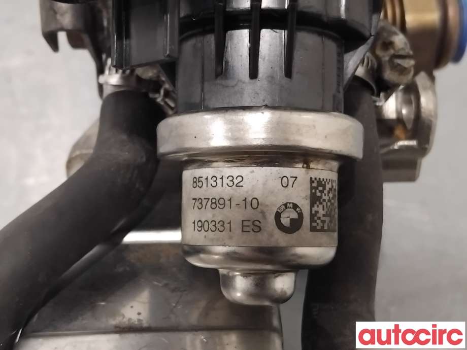 EGR-ventil til BMW 5-Serie 2010-2017 (F10/F11) (F10/F11) (BMW|11717822347||8513132)