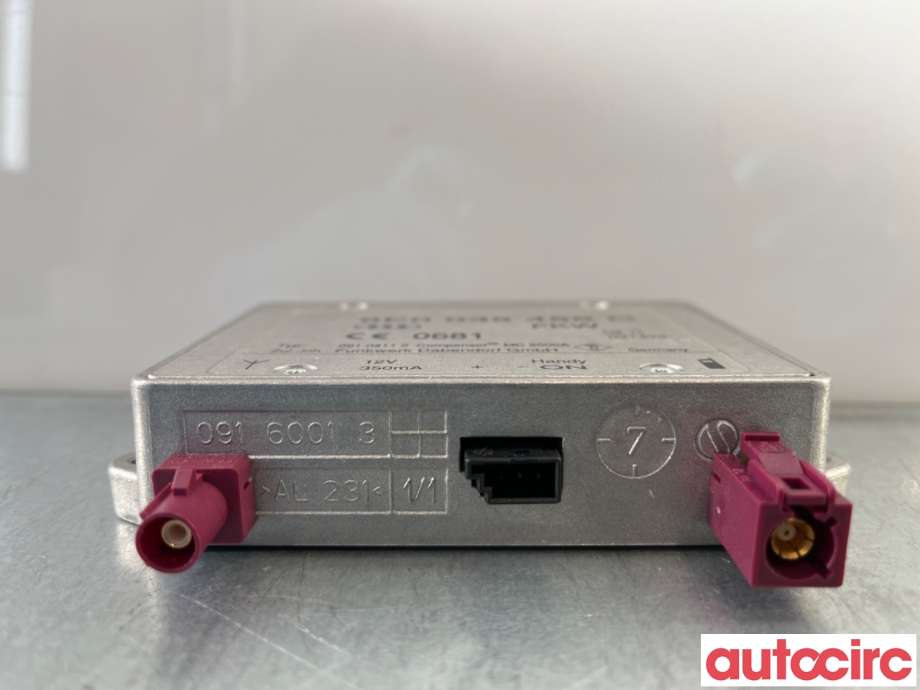 Antenne forsterker til Audi A6 2005-2008 (Type III, Fase 1) (C6) (C6) (AUDI|8E0035456D||8E0035456C)