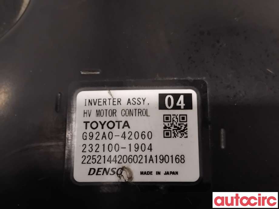 Inverter hybrid til Toyota RAV4 2019-->> (Type V)  (TOYOTA|G92A042070|232100-1904|G92A0-42060)