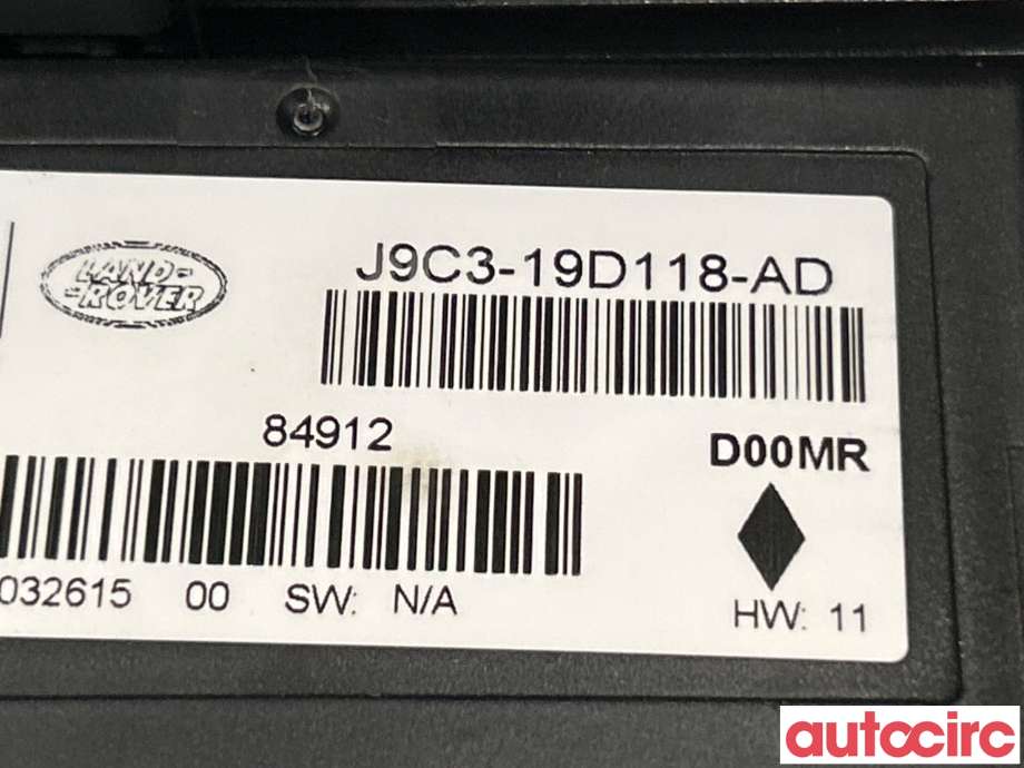 Multimedia display (MCU - Media Controller Unit) til Jaguar I-PACE 2018-->>  (JAGUAR|T4K4206)