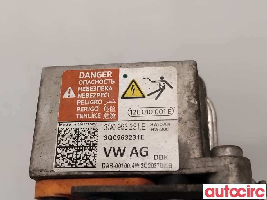 Motorvarmer elektrisk til VW Passat 2015-2019 (Fase 1) (B8) (B8) (VOLKSWAGEN|3Q0819013|3Q0963231E|3Q0819023K)