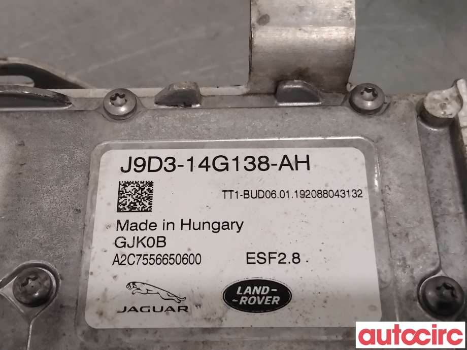 Inverter elbil til Jaguar I-PACE 2018-->>  (JAGUAR|T4K10222|J9D3-14G138-AH|T4K20014)
