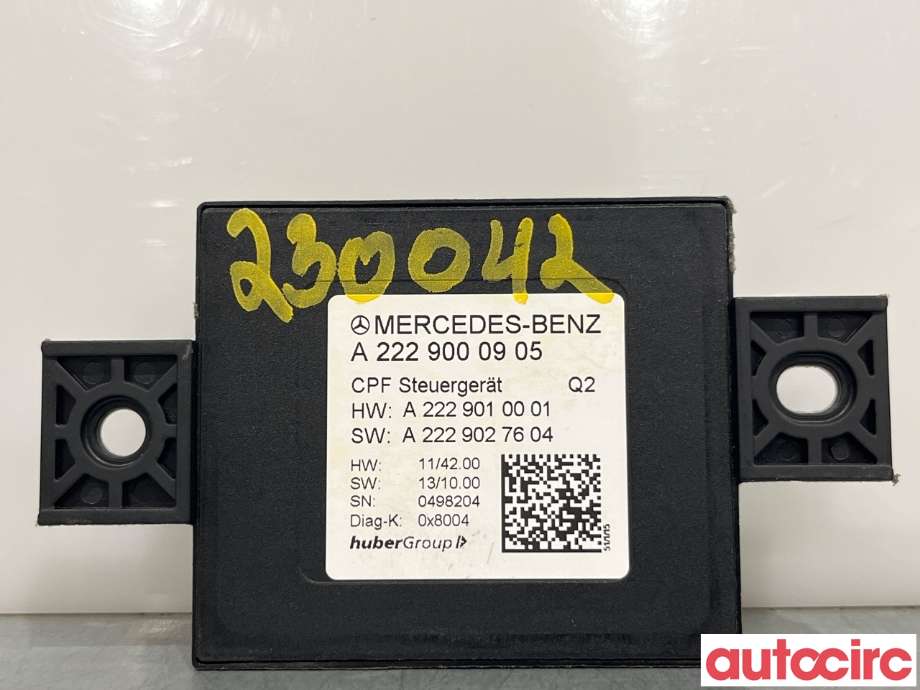 Styreenhet diverse til Mercedes C-Klasse 2014-2018 (Fase 1) (W205) (W205) (MERCEDES|A2229000905)