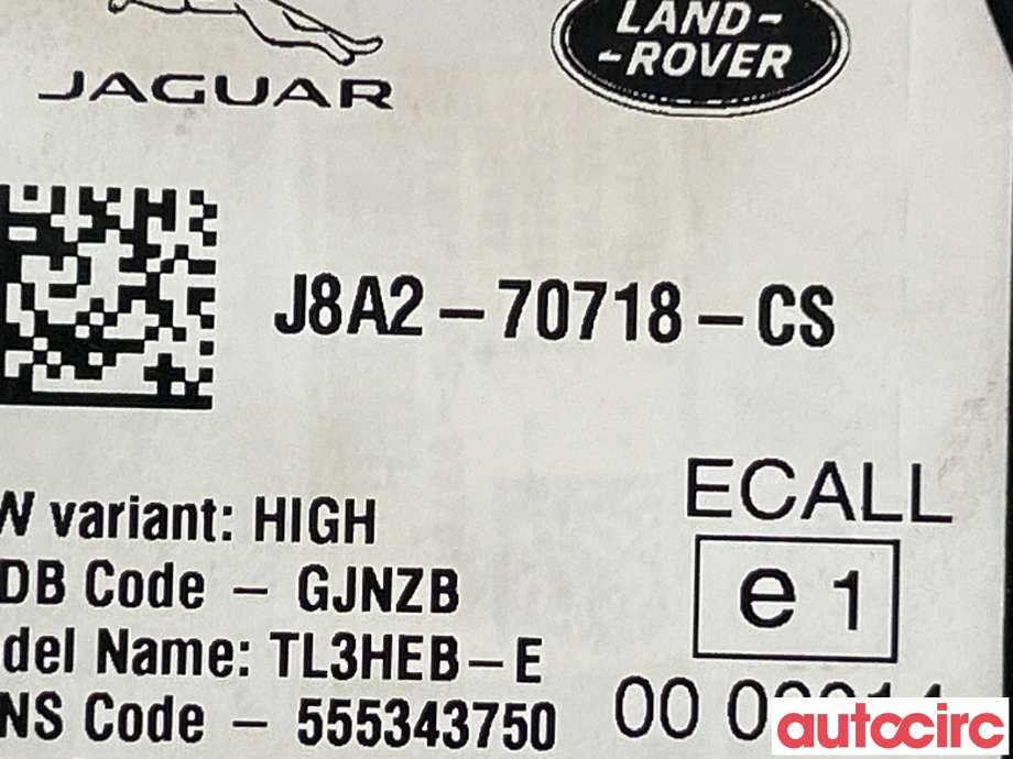 Styreenhet bluetooth til Jaguar I-PACE 2018-->> (JAGUAR|T4A14246)