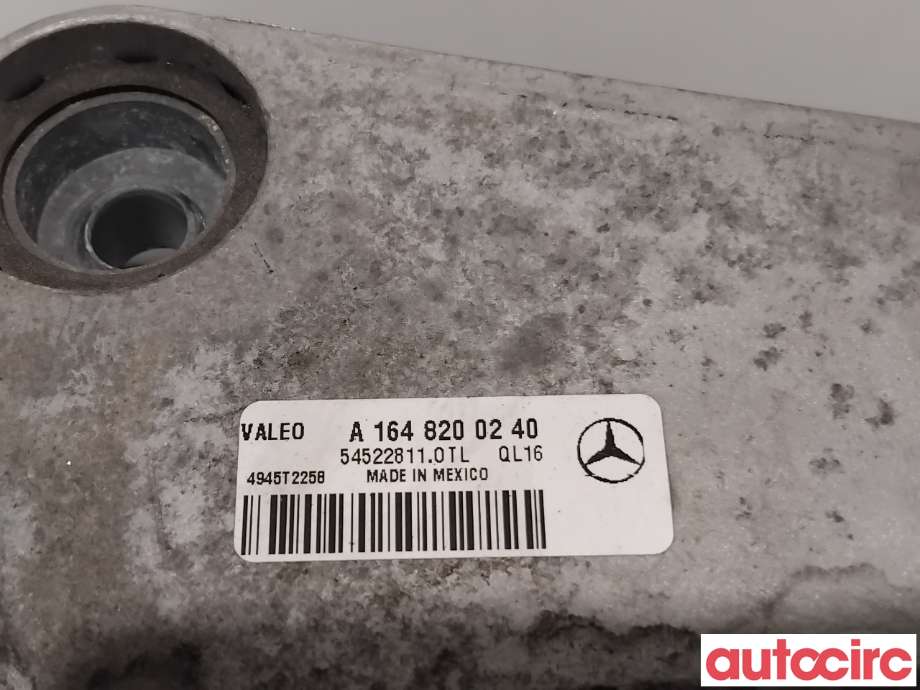 Viskermotor frontrute til Mercedes ML 2005-2011 (W164) (W164) (MERCEDES|A1648202442|405191|A1648200240)