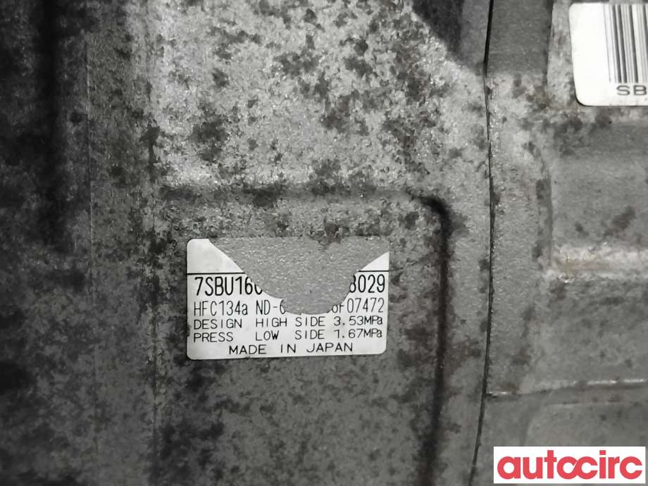 Aircondition kompressor til BMW X3 2003-2006 (Fase 1) (E83) (E83) (BMW|64526956493|447180-3143|6452-6915388)