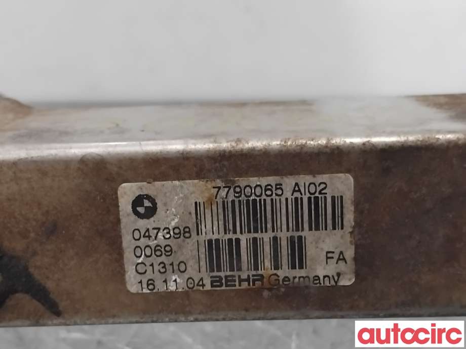 EGR-kjøler til BMW X3 2003-2006 (Fase 1) (E83) (E83) (BMW|11717790065||7790065)