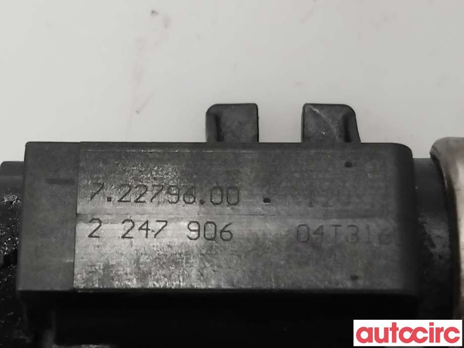 Vakuumventil til BMW X3 2003-2006 (Fase 1) (E83) (E83) (BMW|11747796634|72279600|2247906)