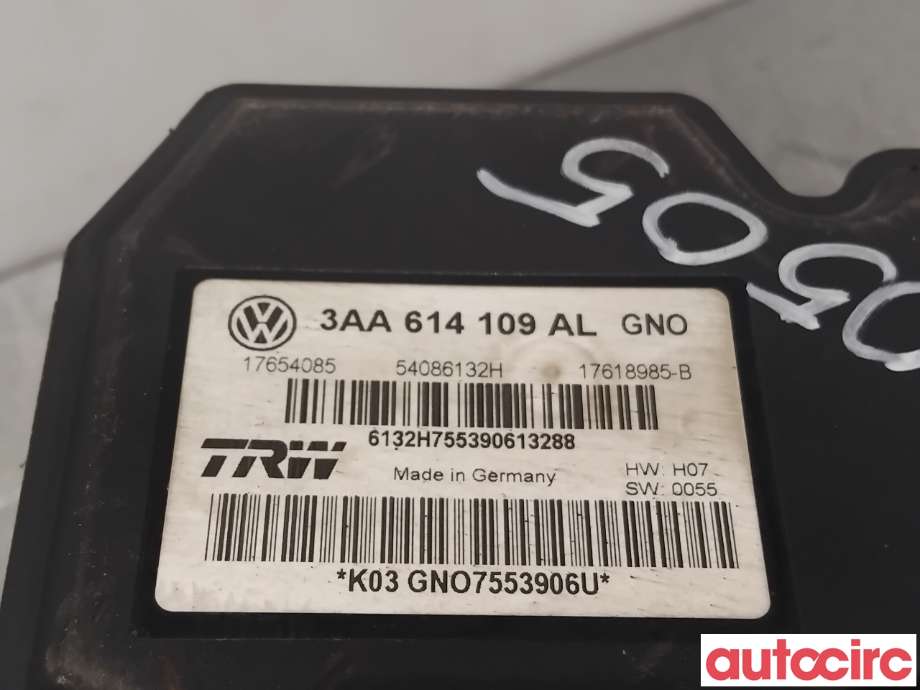 ABS sentral til VW Passat 2011-2015 (B7) (B7) (VOLKSWAGEN|3AA614109AL|54086132H|3AA614109BR)