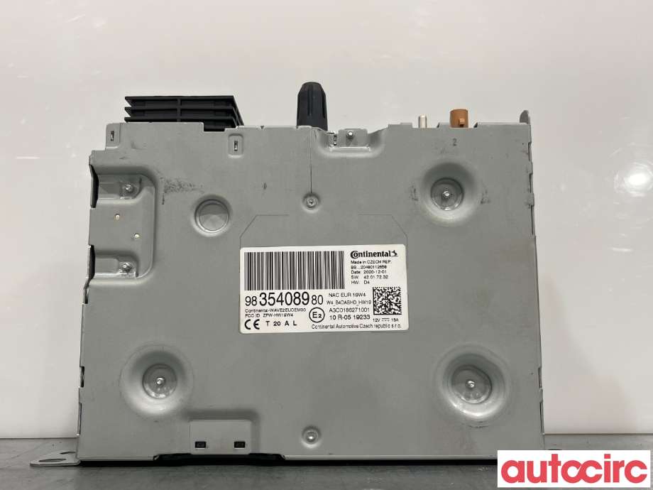 Bilstereo navigasjon til Peugeot 2008 2019-->> (Type II)  (PEUGEOT|1674206580|9835408980|1690334280)