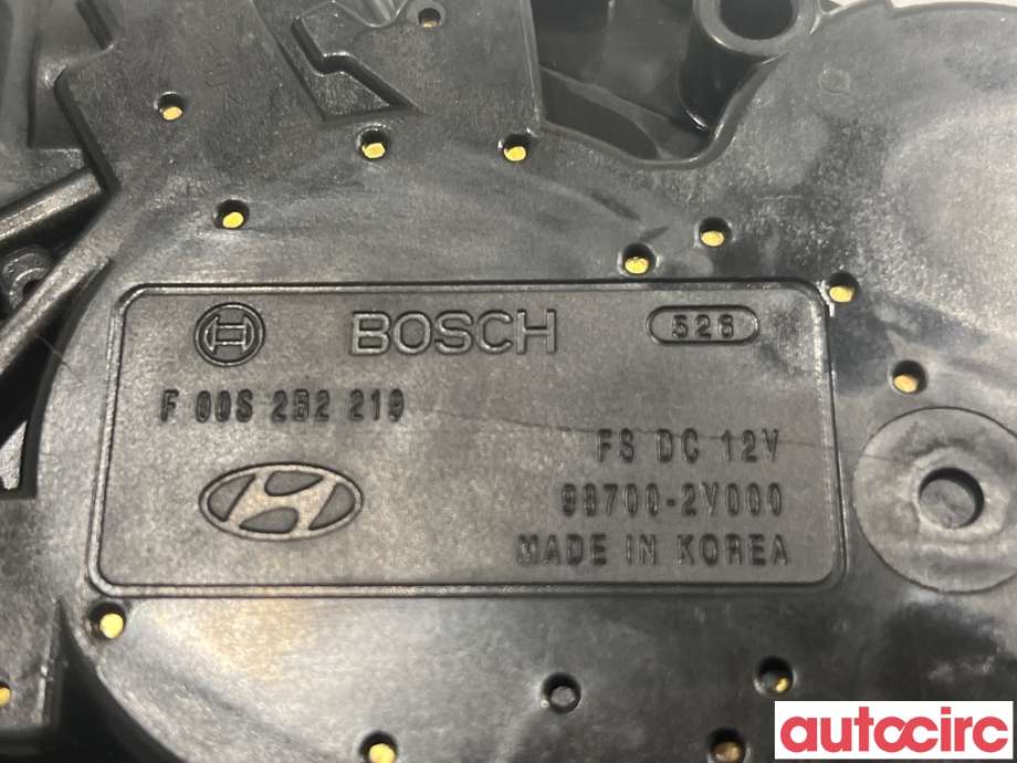Viskermotor bakrute til Hyundai Veloster 2011-2015  (HYUNDAI|987002V000)