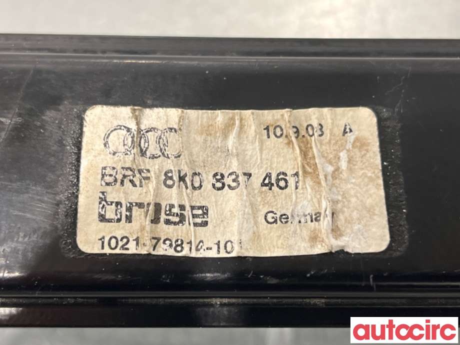 Ruteheis til Audi A4 2007-2014 (Type IV) (B8) (B8) (AUDI|8K0837461|1021-79810-101|8K0837461C)