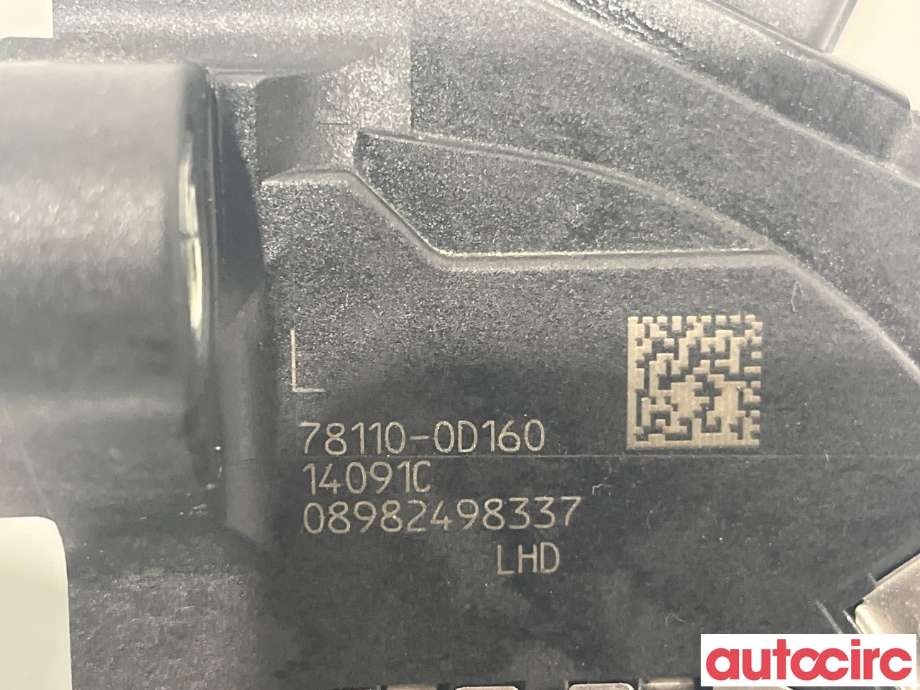 Pedal gass til Toyota Yaris 2012-2014 (Type III, Fase 1)  (TOYOTA|781100D160|78110-0D160)