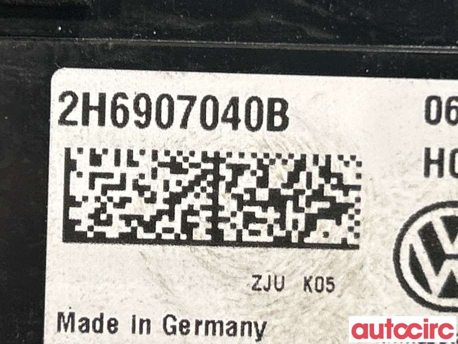Varmeapparat betjening til VW Amarok 2016-2022 (Type I, Fase 2)  (VOLKSWAGEN|2H6907040B)