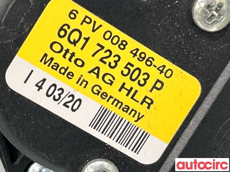 Pedal gass til VW Amarok 2016-2022 (Type I, Fase 2)  (VOLKSWAGEN|6Q1723503P)