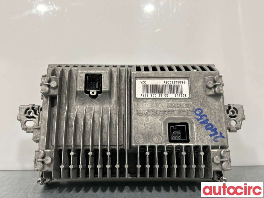 Multimedia display (MCU - Media Controller Unit) til Mercedes E-Klasse 2009-2013 (Fase 1) (W212) (W212) (MERCEDES|A2129009122|A2129004900)