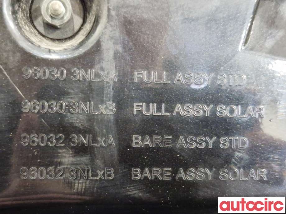 Spoiler bakluke til Nissan Leaf 2011-2017 (Type I)  (NISSAN|960323NL1H|)