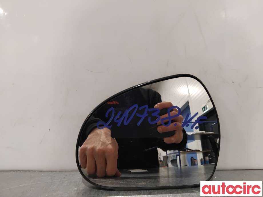 Speilglass venstre til Peugeot 207, 2006-2012 (PEUGEOT|8151JE)