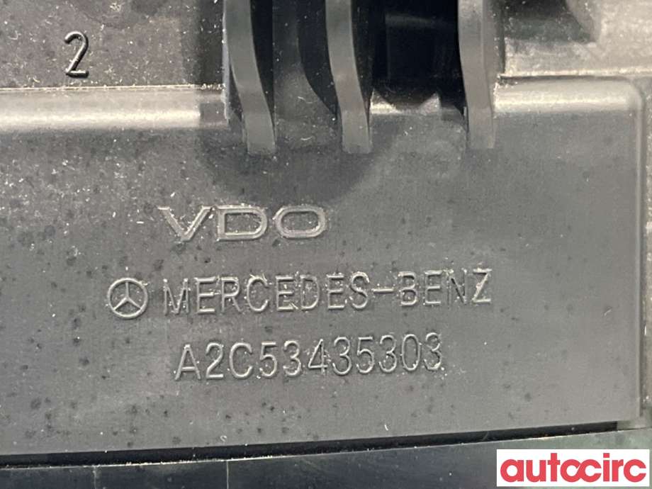 Multimedia display (MCU - Media Controller Unit) til Mercedes C-Klasse 2011-2014 (Fase 2) (W204) (W204) (MERCEDES|A2049003107|A2C53435303|A2049000306)