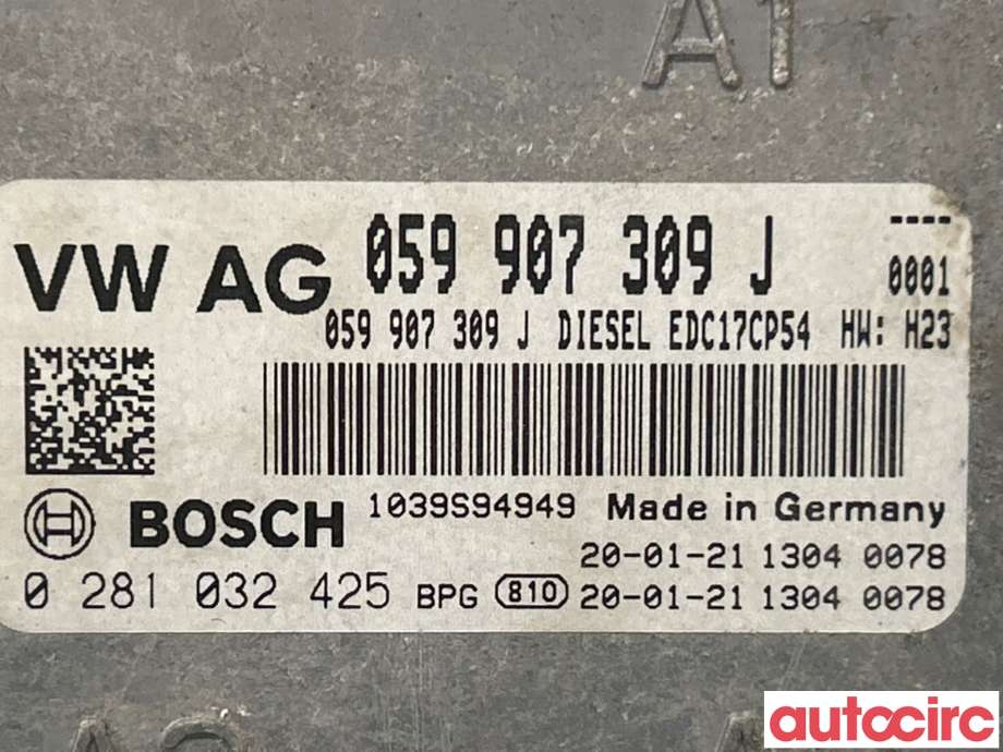 Styreenhet motor til VW Amarok 2016-2022 (Type I, Fase 2)  (VOLKSWAGEN|2H6907311F2HA)