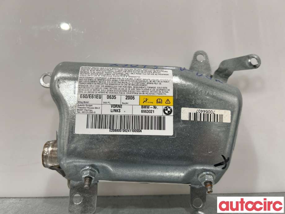 Airbag gardin venstre til BMW 5-Serie 2003-2010 (E60/E61) (E60/E61) (BMW|72126963021)