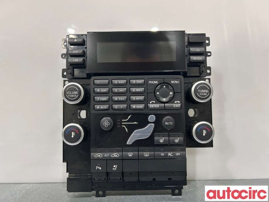 Varmeapparat betjening til Volvo S80 2006-2013 (Type II, Fase 1) (VOLVO|30782902)