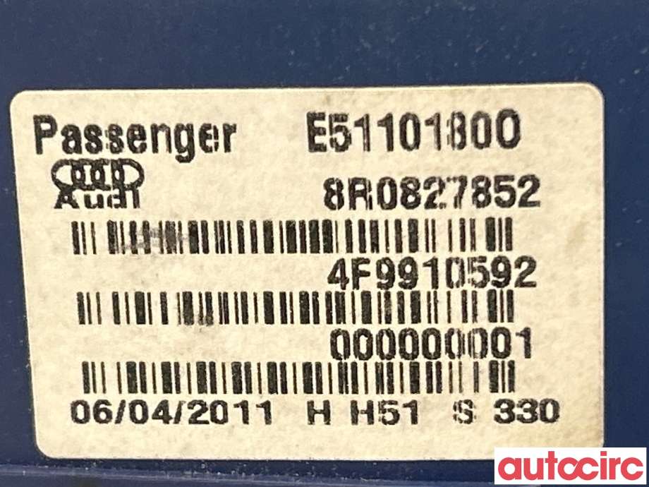 Baklukeåpner motor til Audi Q5 2008-2012 (Type I, Fase 1)  (AUDI|8R0827852)