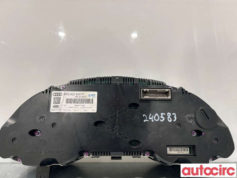 Instrumentpanel til Audi Q5 2008-2012 (Type I, Fase 1)  (AUDI|8R0920900QX|503002380504|8R0920900Q)
