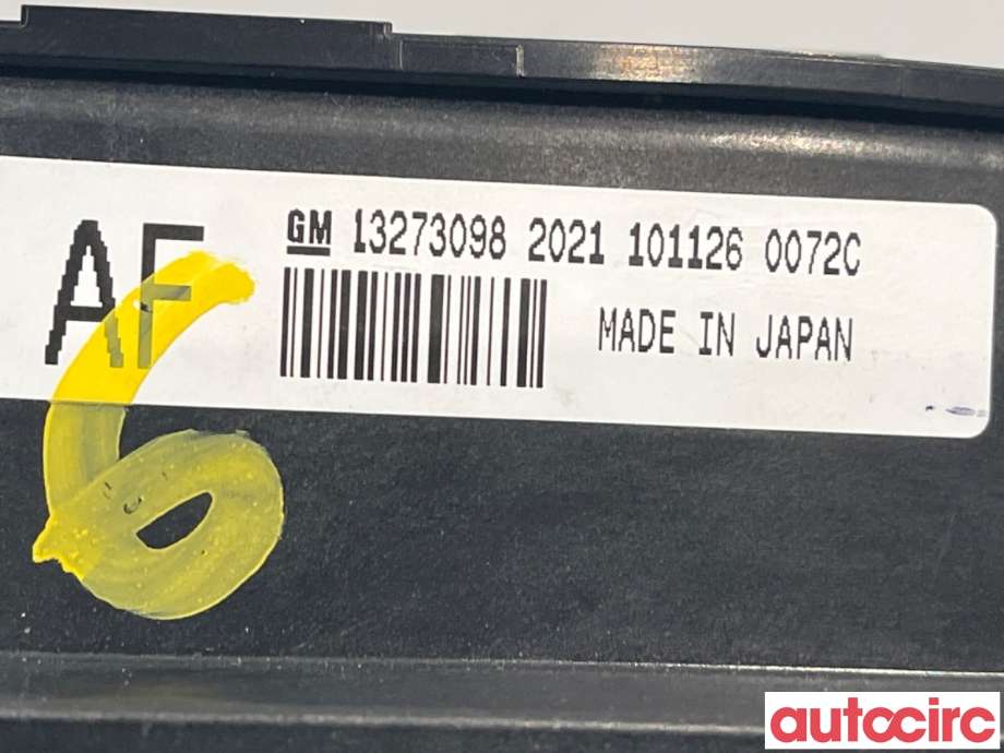 Varmeapparat betjening til Opel Insignia A 2009-2014  (OPEL|13273098|)