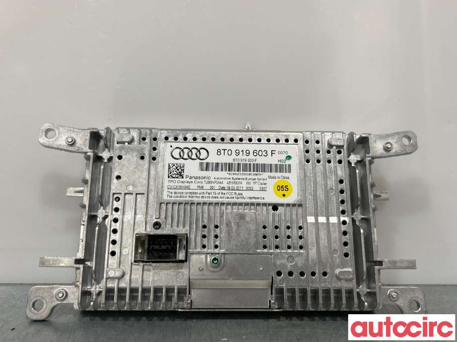Diverse deler til Audi Q5 2008-2012 (Type I, Fase 1)  (AUDI|8T0057603G)