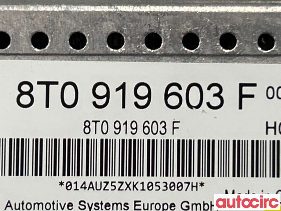 Diverse deler til Audi Q5 2008-2012 (Type I, Fase 1)  (AUDI|8T0057603G)