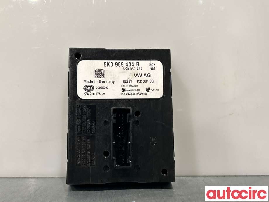 Styreenhet nøkkelfri/keyless til Škoda Superb 2008-2015 (Type II)  (SKODA|5K0959434B)