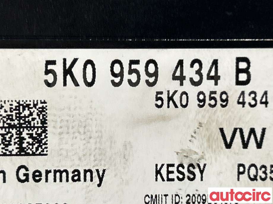 Styreenhet nøkkelfri/keyless til Škoda Superb 2008-2015 (Type II)  (SKODA|5K0959434B)