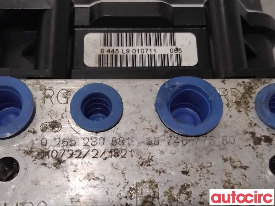 ABS sentral til Peugeot 5008 2010-2017 (Type I)  (PEUGEOT|1607510480|0265230881|9674677580)