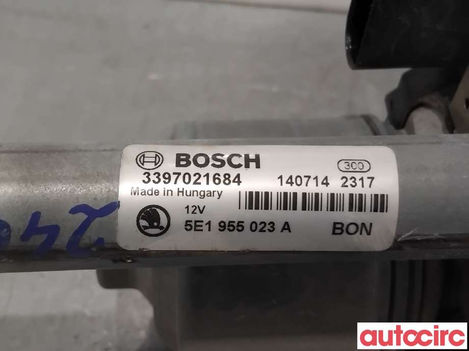 Viskermotor frontrute til Škoda Octavia 2013-2016 (Type III, Fase 1)  (SKODA|5E1955023A|1397220650|5E1955023B)