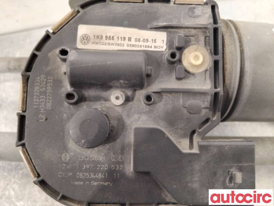 Viskermotor frontrute til VW Scirocco 2008-2013  (VOLKSWAGEN|1K8955023K|1397220532|1K8955023B)