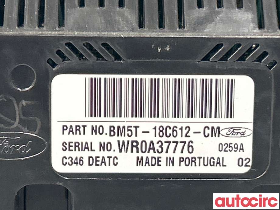 Varmeapparat betjening til Ford Focus 2011-2014 (Type III, Fase 1)  (FORD|1866942)