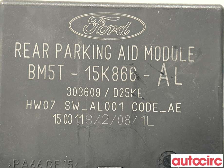Styreenhet parkering til Ford Focus 2011-2014 (Type III, Fase 1)  (FORD|1834575)