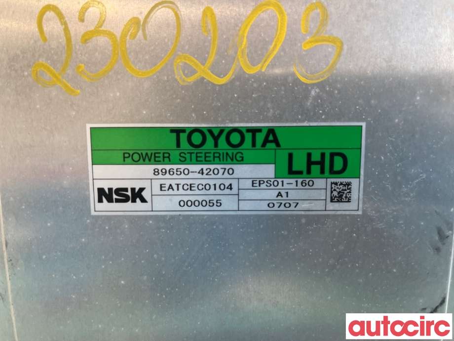 Styreenhet servo til Toyota RAV4 2009-2013 (Type III, Fase 2)  (TOYOTA|8965042070||89650-42070)