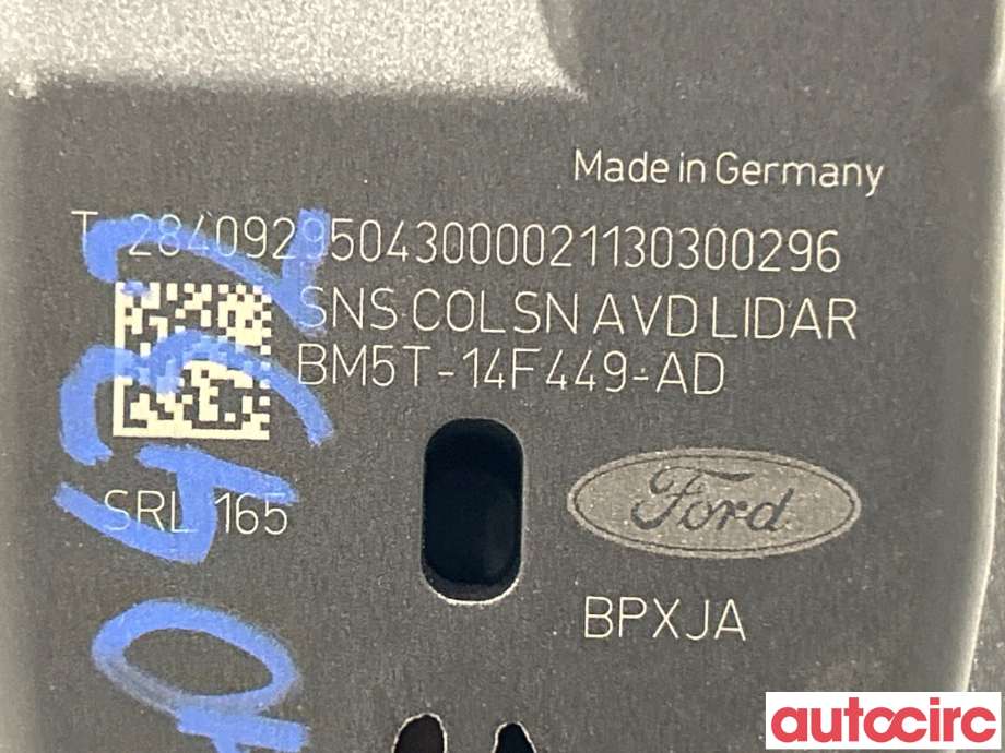 Sensor radar til Ford Focus 2011-2014 (Type III, Fase 1)  (FORD|1806458)