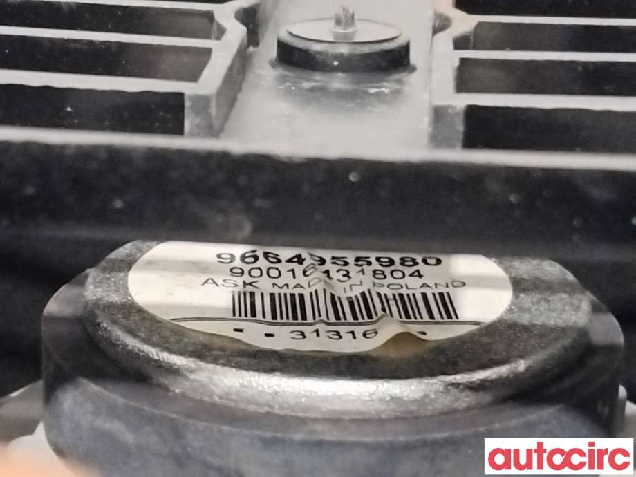 Bilstereo høyttaler til Peugeot Partner 2015-2019 (Type II, Fase 2)  (PEUGEOT|6562X3||9664955980)