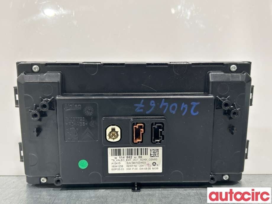 Instrument kjørecomputer til Peugeot 308 2013-2021 (Type II)  (PEUGEOT|9811486280)