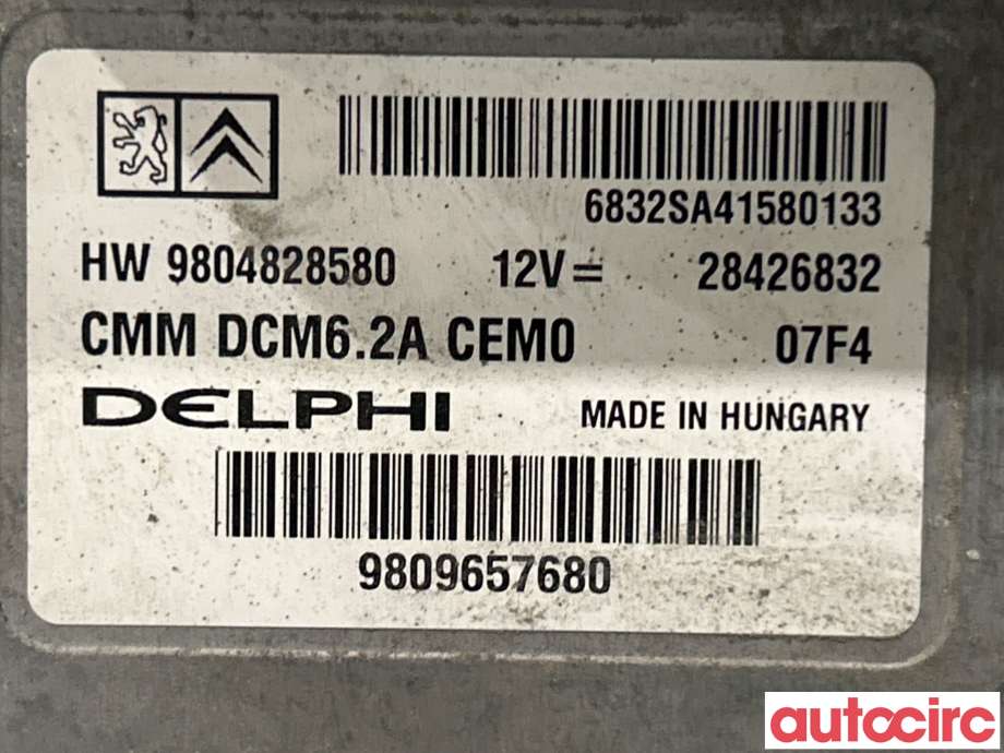 Styreenhet motor til Peugeot 308 2013-2021 (Type II) (PEUGEOT|1611717280)