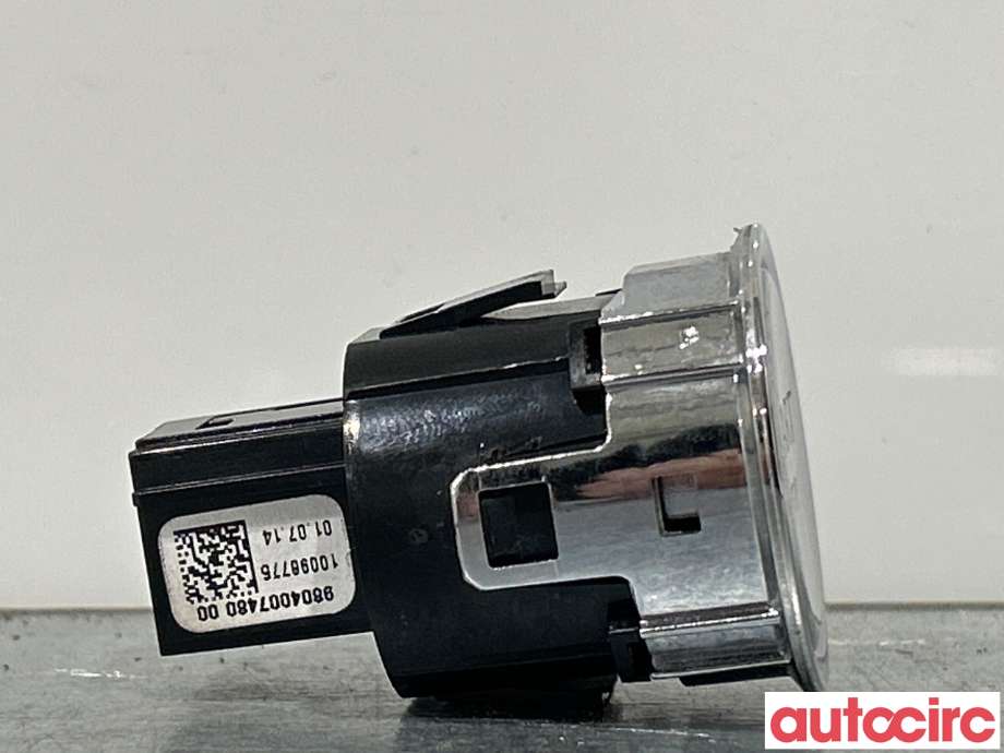 Bryter start/stopp til Peugeot 308 2013-2021 (Type II)  (PEUGEOT|9804007480)