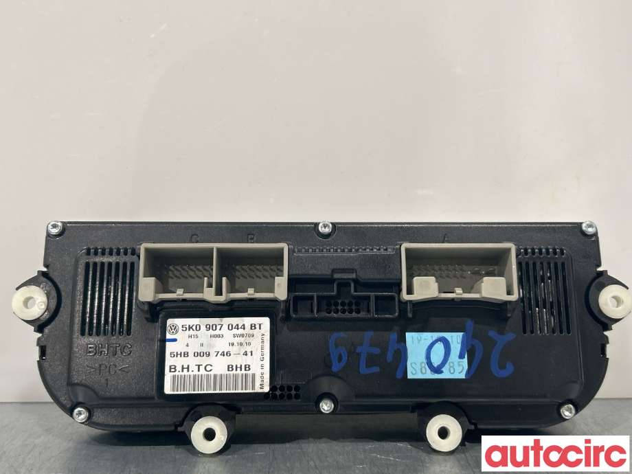 Varmeapparat betjening til VW Tiguan 2007-2011 (Type I, Fase 1)  (VOLKSWAGEN|5K0907044)