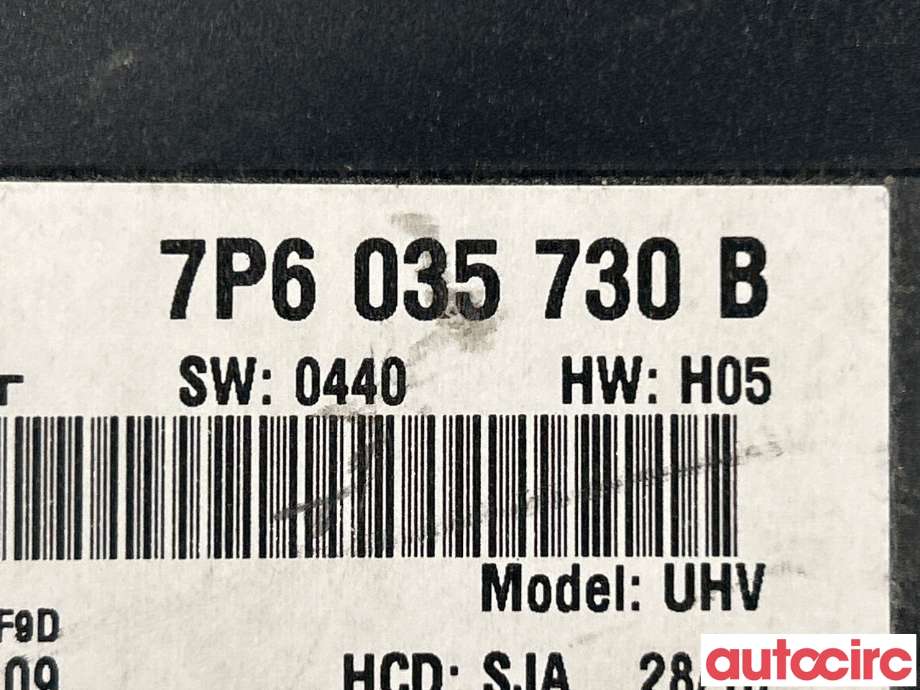 Styreenhet bluetooth til VW Tiguan 2007-2011 (Type I, Fase 1)  (VOLKSWAGEN|7P6035730B|5K0035730)