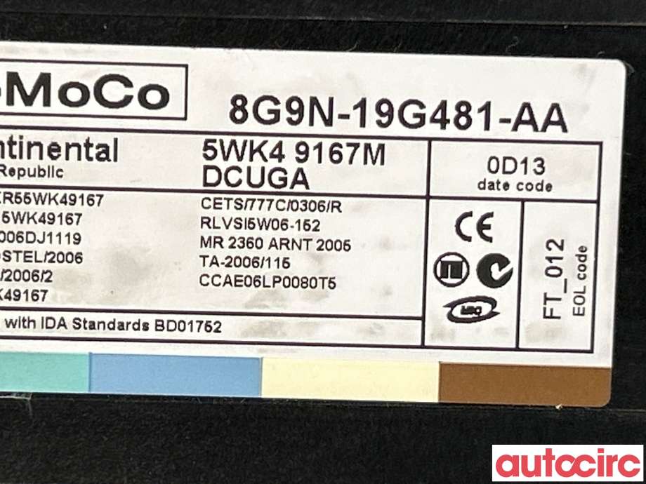 Styreenhet comfort (BCM) til Volvo XC70 2008-2013 (Type II, Fase 1)  (VOLVO|30659958)